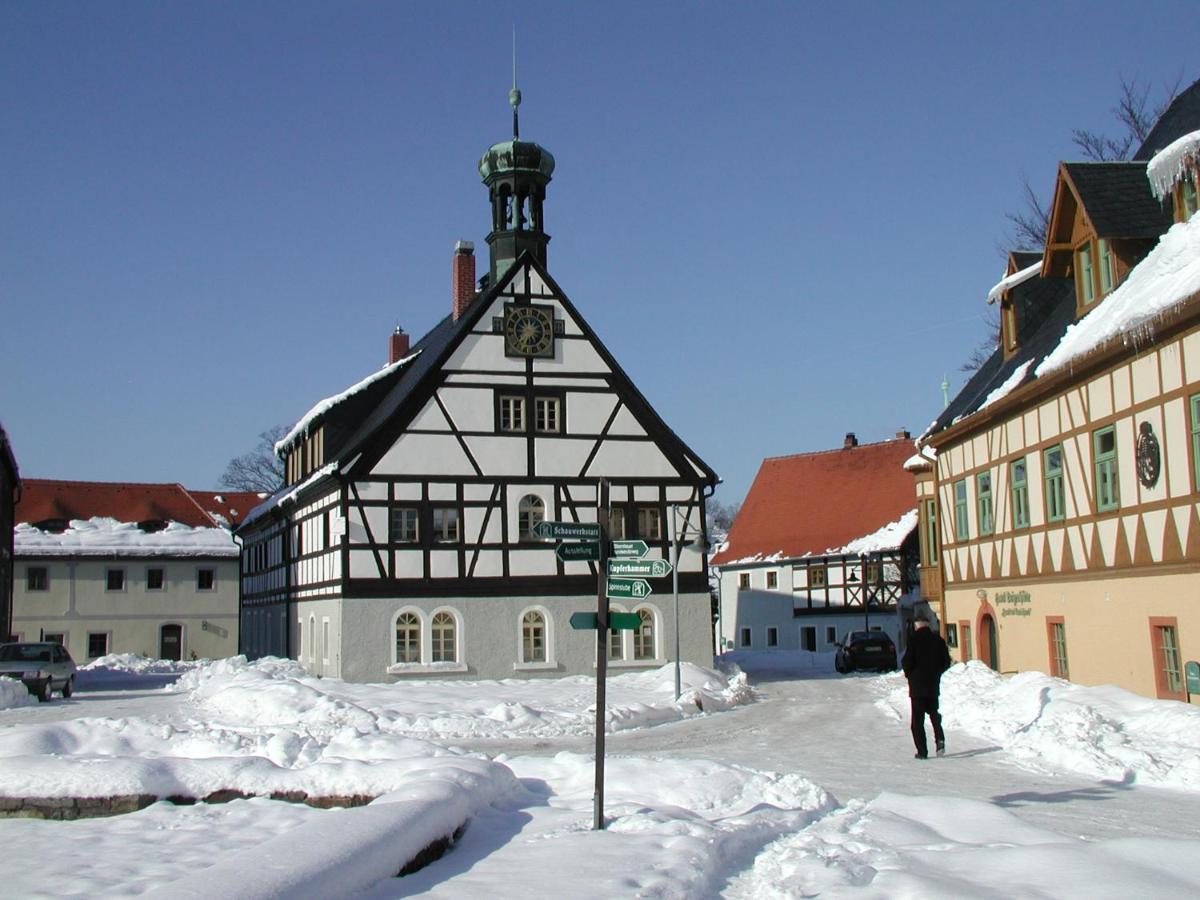 Ferienwohnung Hans Im Glueck Olbernhau Esterno foto